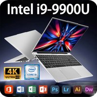 Intel Core I9 9900 Laptop Windows 11 16GB RAM 1TB SSD 4K HD Screen Portable Slim Laptops PC Gamer 15.6 inch Computer Office