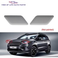 New Front Bumper Headlight Washer Spray Nozzle Jet Cap For FORD KUGA FL MK2 016-2019 GV44-13L018-AC GV4413L01AC9AC Not painted