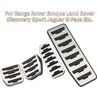 Für Range Rover Evoque Land Rover Entdeckung Sport Jaguar E-Pace Stahl Fuß stütze Gas Bremspedal Abdeckungen Kit