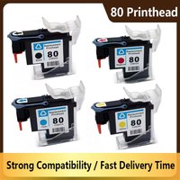 Compatible For HP 80 Printhead C4820A C4821A C4822A C4823A for HP80 Print Head Designjet 1050 1055 1055cm 1050c Plus Printer