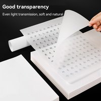 50Sheets A4/A5 Tracing Paper Writing Copying Drawing Scrapbook Calligraphy Paper Translucent Clear Tracing Paper Crafts Supplies