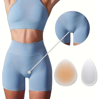 2Pcs/Set Private Concealer Silicone Pads Part Reusable Nursing Adhesive Swimsuit Sticker Women Protector Invisible Parts