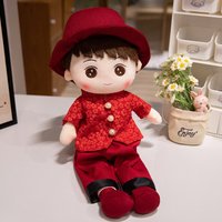 Kawaii Plush Girl Dolls Soft Stuffed Dolls Lovely Plush Toys Girl Toys Kids Birthday Gift Hat Skirt Sweetheart Rag Doll