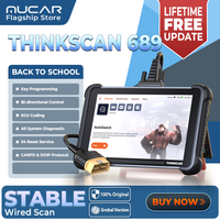 THINKCAR THINKSCAN 689 Professionelle Autodiagnosetools CANFD DOIP Bidirektionale ECU-Codierung 34 Reset Vollsystem-OBD2-Scanner