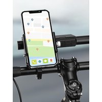 AliExpress NONE 23cm Bicycle Handlebar Extender Lamp 6 Modes Adjustable Waterproof Bike Handlebar Extension Rack With LED Light Bike Accessories