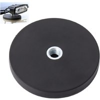 2-10pcs D22 D43 D66 D88 Rubber Coated Magnet Magnetic Base Flat Thread Mounting Bracket Holder For Boat LED Light Car Bar