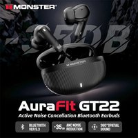 Monster TWS True Wireless Bluetooth Earbuds Game ANC Headphones ENC Noise Cancelling HiFi Sound Earphones Sport Headset With Mic