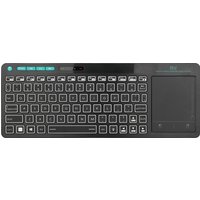 Rii RT518S Mini Bluetooth Wireless 2-LED Color Backlit Multimedia Keyboard Mouse Rechargable Keyboard For Android TV Box /PC