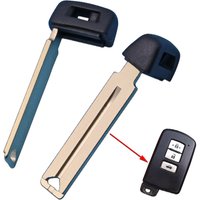10pcs Emergency Key Blade Emergency Smart Prox Remote Key Fob Blade Insert Blank for Toyota Camry Corolla Highlander Prius