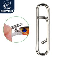 Fishing Swivel Pin Lure Quick Snap Fastener Stainless Steel Fishing Accessories