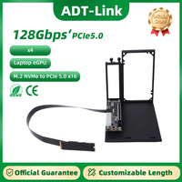 ADT-Link F43SG-TU PCIe 5.0 x4 M.2 NVMe GPU-Dock Hochgeschwindigkeits-eGPU PC Laptop zu Externer Videografikkarte M.2 M Key zu PCI-E X16