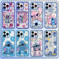 New Colorful Stitchs Phone Case For iPhone 17e 17 16e 16 15 14 13 12 11 Mini Air Pro Max X XR XSMax 7 Plus Transparent Soft