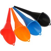 .1PC Anti-splash Car Long Mouth Oil Fuel Filling Tools Plastic Engine Funnel Motorcycle Refueling Car Accessories