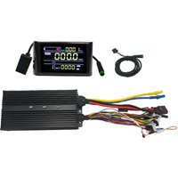 48V/52V/60V/72V 3000W-5000W 100A Sine Wave ebike 24 MOSFET Controller with/without LCD Display with Regenerative function