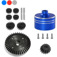 Metal Differential Case and Steel Differential Gear Set for Tamiya TT02 TT02B XV02 1/10 RC Car Upgrade Parts Accessories