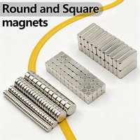 Super Strong Neodymium Magnet N35 NdfeB Permanent Block Magnetic imanes Powerful Round Magnets Refrigerator Magnet