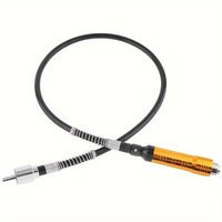 Flexible Shaft Rotary Tool Attachment with 0.3-6.5mm Chuck Handheld Electric Drills