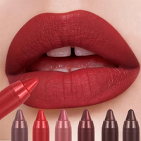 1PC Matte Velvet Lipstick - Non-fading, Nude Color Series Enhances Complexion Without Drying Out, Suitable for New Year