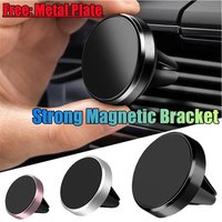 Universal Car Magnetic Phone Holder Round Air Outlet Magnetic Mobile Phone Bracket For iPhone Huawei Samsung LG Car Accessories