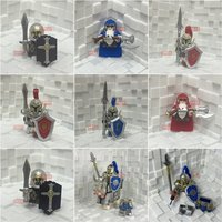 Game Movie Stormwind City Guard Swordsman Gunman Building Blocks Model Bricks mini Action toy Figures Toy gift for children
