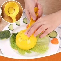 Food Grade PP Non-stick Round Rice Ball Spoon Mold,Heat Resistant Hemispherical DIY Rice Scoop,Handheld Sushi Onigiri Tool