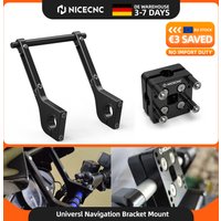 Universelle Motorrad-Navigationshalterung 12MM GPS-Halterung Lenkerklemme 28mm 22mm QuadLock Garmin Zumo Rally Navigationsgeräte für Yamaha Tenere 700 XTZ 700 BMW R1250GS R1200GS/Adventure Aprilia