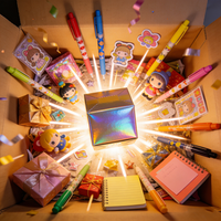 Random 1/2/4pcs Options Anime Cartoon Film TV Automatic Pencil 0.5mm Lead Grip Set for Art Drawing Student Gift