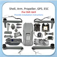 Części zamienne do drona DJI Air3: górna, środkowa, dolna obudowa, ramię, silnik, PTZ, ESC, kabel GPS - oryginalne akcesoria do drona