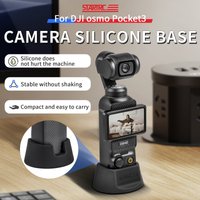 Anti-slip Base For DJI Pocket 3/4 Silicone Fixed Bracket Base Extension For DJI OSMO Pocket 3/4 Handheld Camera Accessories