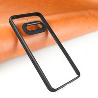 For Nothing Phone 3a Case Silicone TPU Transparent Protector Case Nothing Phone 3a Cover Black Edge Cover Nothing Phone 3 a Case