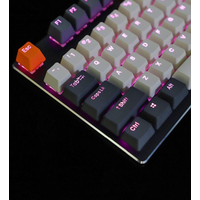 YMDK Double Shot 108 Dyed PBT Shine Through OEM Profile Rainbow Carbon Sunset Hana Keycap For MX Switches Mechanical Keyboard