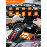 MT01S Digital Multimeter 4000 Counts Smart Auto-Range AC/DC Voltage Resistance Continuity Test Profesional Electrician Tester
