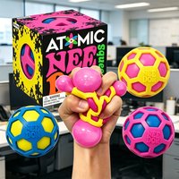NeeDoh Squishy Schylling Atomic Stress Relief Ball Squishies Blind Box Stress Relief Toy Sensory NeeDoh Fidget Toy Party Gift //