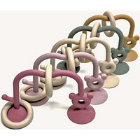 1pc, Silicone Early Education Puzzle Game Toy, Silicone Desktop Toy Winding Beads