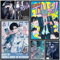 Alien Stage Anime Ivan Till Anime Poster HD Self Adhesive Waterproof Wall Art Ideal for Home Office Dorm Bedroom Great Gift