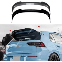 Maxton Style Car Rear Roof Spoiler Wing Cap for VW Golf MK8 R Golf 8 GTI Clubsport Performance 2020 2021 2022 2023 2024 Bodykits