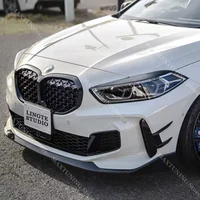 For BMW F40 118i 120d 128ti M135i 2019-2023 Front Headlight Eyebrow Eyelids Bumper Air Vent Cover Side Splitter Stickers Trim image 4