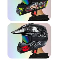 AliExpress NONE protective visor mouth and nose pinlock Full face motor bike helmet mountain bike helmet