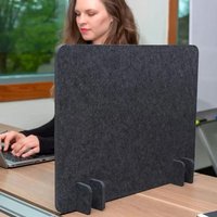 40x60cm Desk Screen Felt Baffle Anti-foam Sound-absorbing Partition Board Student Desk Polyester Fiber Isolation Board