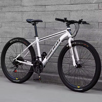 26inch Single Speed Urban Fixed Gear Bike, Aluminum Alloy Frame with Steel Fork, Black Red Outdoor Sports Road Bicycle