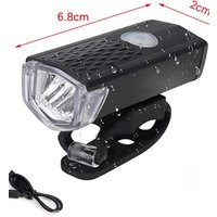 AliExpress NONE Bike Light Kit USB Rechargeable Headlight With Tail Light Easy Installation 3 Modes For Road Mountain Bike Accessories