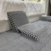 10/20PCS 30CM*30CM*1CM Anti-shock Mat for Babies Puzzle Mat Living Room Bedroom Plush Pad Plush Carpet Baby Padded Baby Carpet
