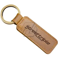 Applicable to Motorcycle Cowhide Keychain Key Ring for Triumph Street Triple 675 765 R RS
