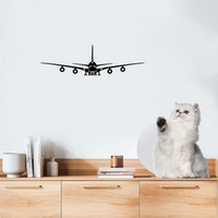 One Piece of Metal Wall Art – Boeing Aircraft Design – 15.75 X 4.72 Inches – Ideal for Scene Decoration and Stylish Metal Accent