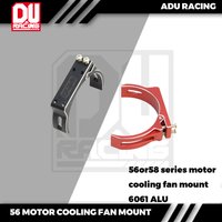 ADU RACING 6061 AL 40mmx40mm Cooling Fan Ajustable Mount FOR 56 58 series MOTOR hobby wing spektrum5687 5690 56113 56118 2028