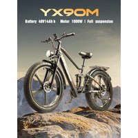 AliExpress NONE RANDRIDE YX90M Electric Bike, 1000W Motor, Battery 48V 14AH, CST 26*4.0, Aluminum alloy frame, SHIMANO Hydraulic Brakes