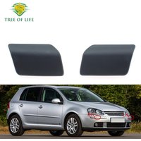 Front Bumper HeadLight Lamp Washer Spray Cleaning Actuator Cover Cap For VW Golf 5 V 2003-2008 1K6955110 1K6955109