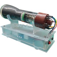 Assembled Oscilloscope Clock 8SJ31 Oscilloscope Driver Board Tube Clock Handmade Electronic Creative Clock