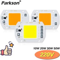 COB Chip LED Lamp 220V 10W 20W 30W 50W Smart IC No Need Driver Lampada LED Bulb Lamp For Flood Light Spotlight Diy Lighting