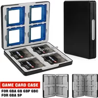 For GBC GB GBA Premium Magnetic Game Cartridge Case Shockproof Silicone Lining Storage Box Protective Shell For GameBoy Color